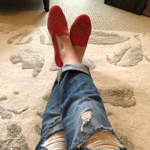 NIB Yosi Samra studded loafers!